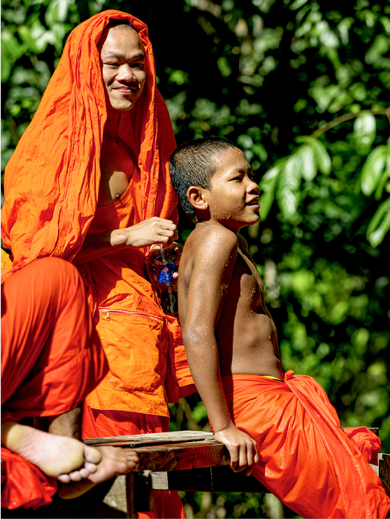 Wild monks